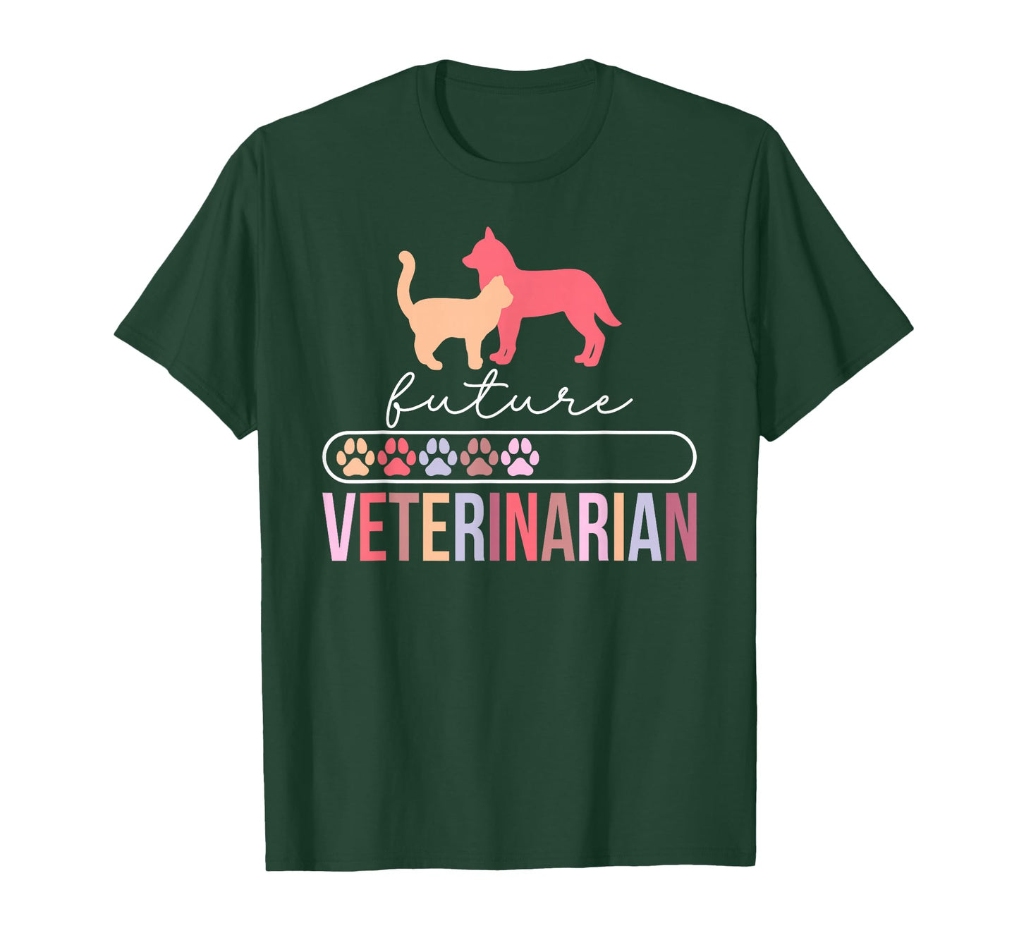 Future Veterinarian in Progress Veterinary Student Vet to Be T-Shirt
