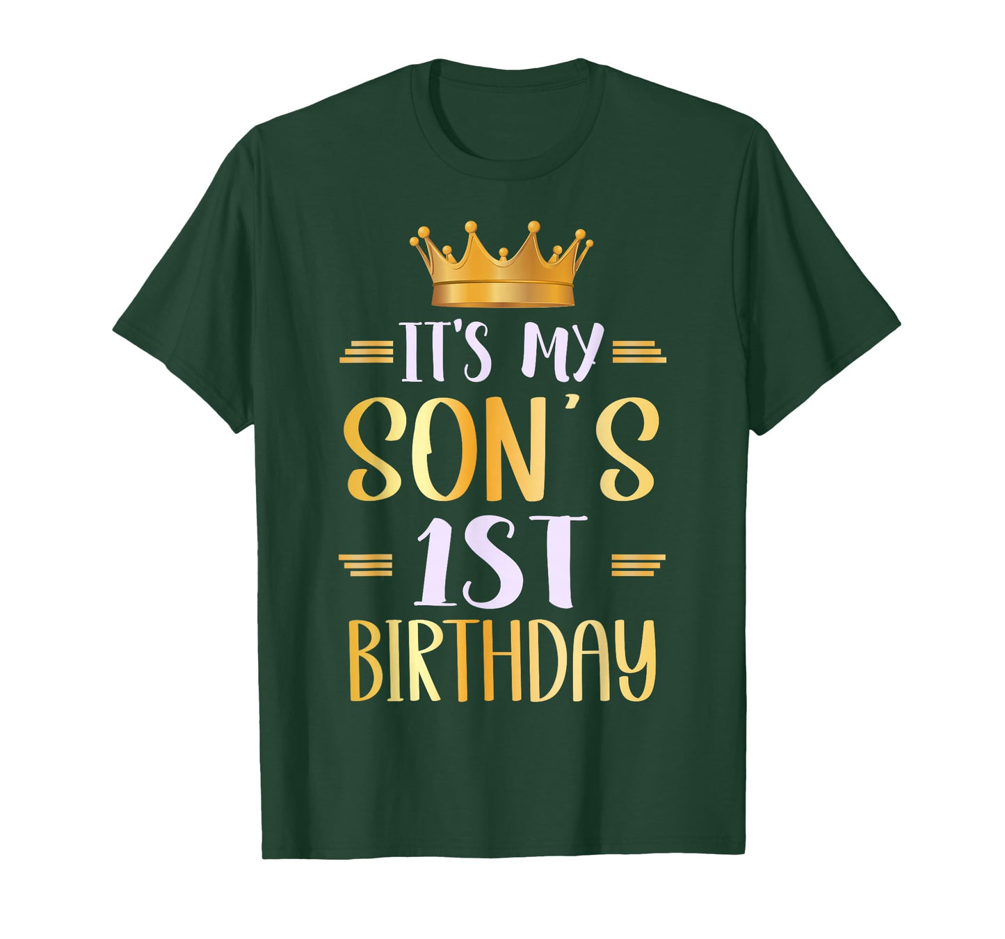 It's My Son's 1st Birthday Happy 1 Years Old T-Shirt