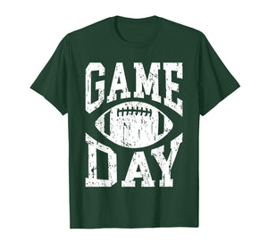 Game Day Football Player and Fan Graphic T-Shirt