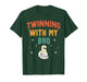 67 Twinning with My Bro Funny 6 7 Meme Twin Day Spirit Week T-Shirt