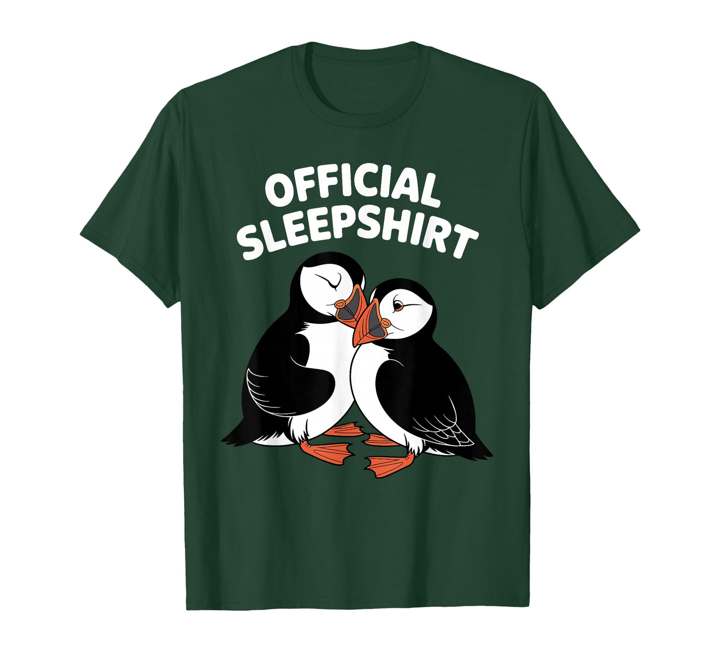 Funny Puffin Costume for Men Women Kids Bird Puffin Lovers T-Shirt