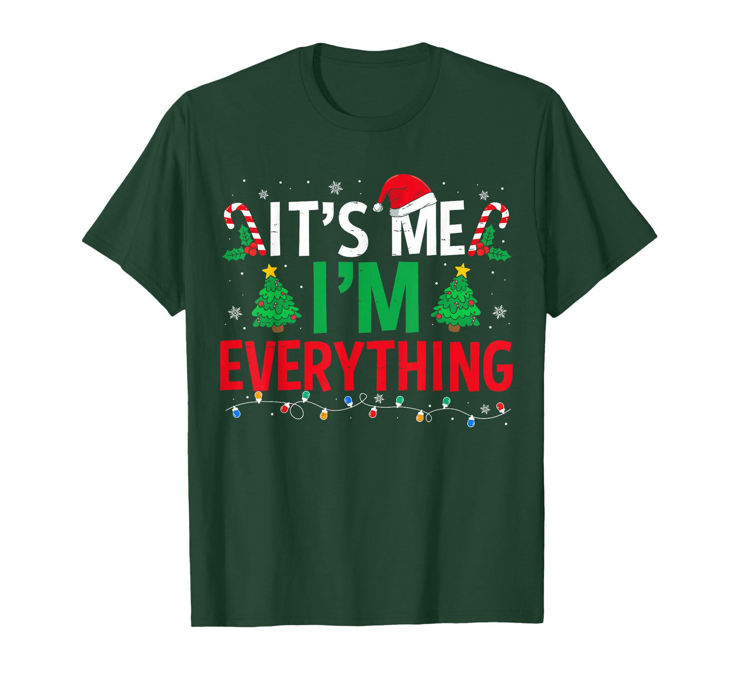 I Have Everything I Want for Christmas Couples Pajama Xmas T-Shirt