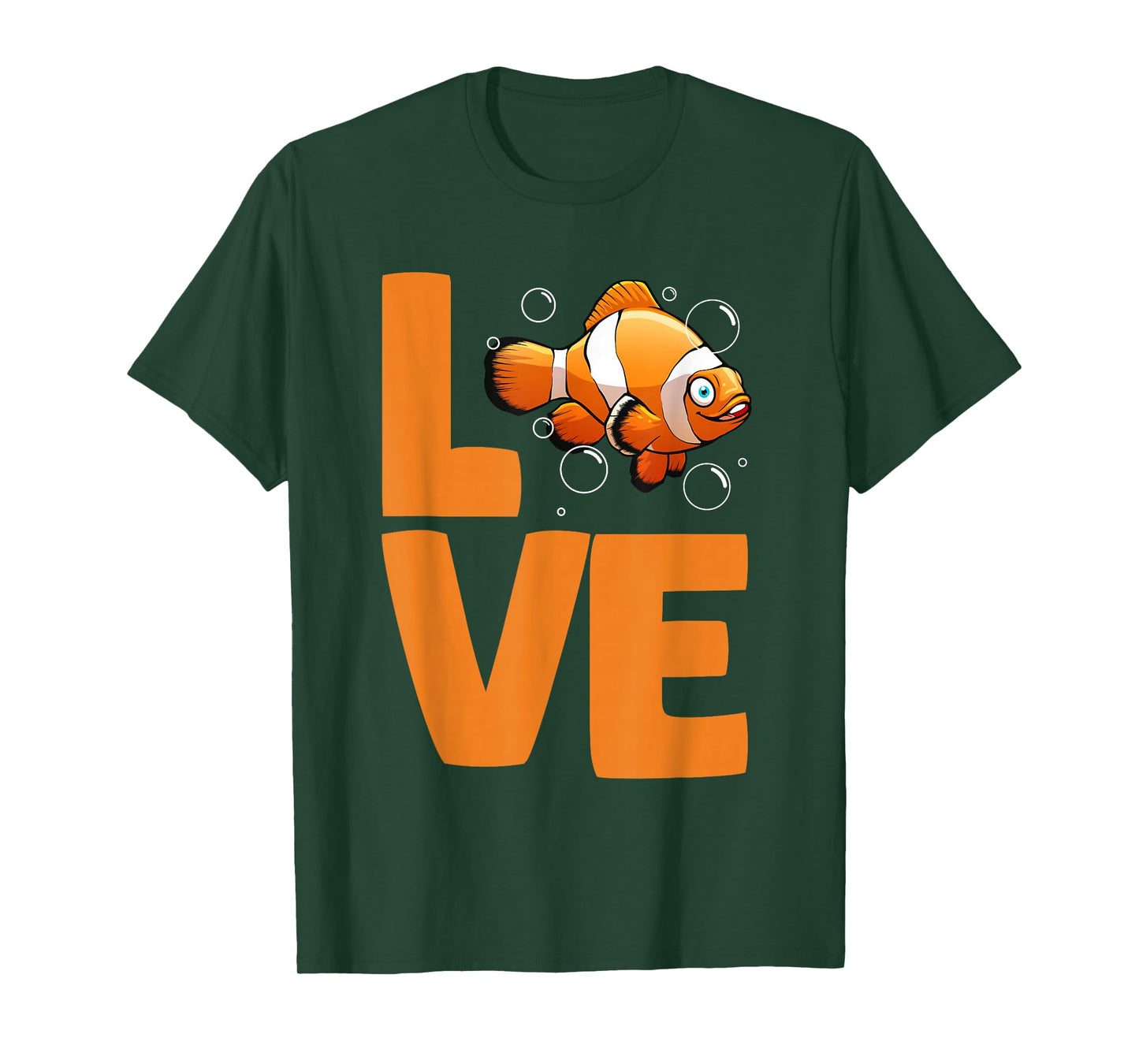 Cute Clownfish Art for Men Women Clown Fish Lovers Clownfish T-Shirt