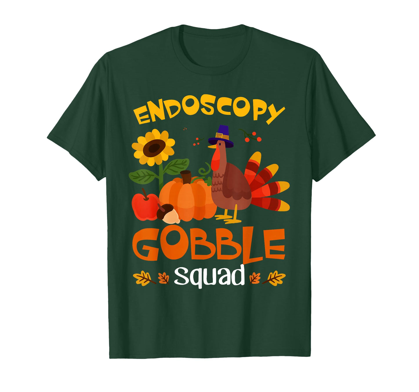Endoscopy Gobble Squad Turkey Thanksgiving T-Shirt