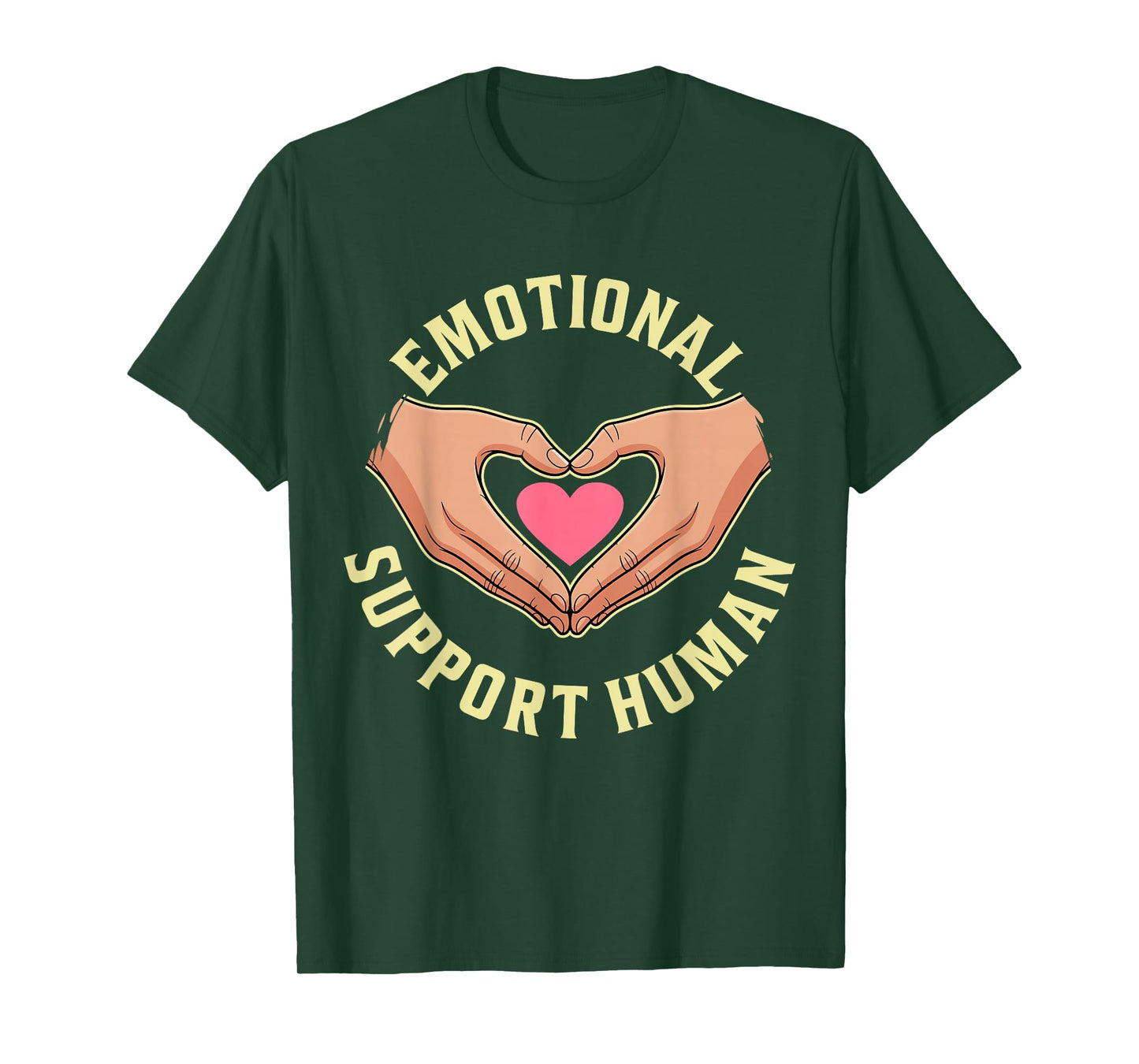 Emotional Support Human Mental Health Therapist Counselor T-Shirt