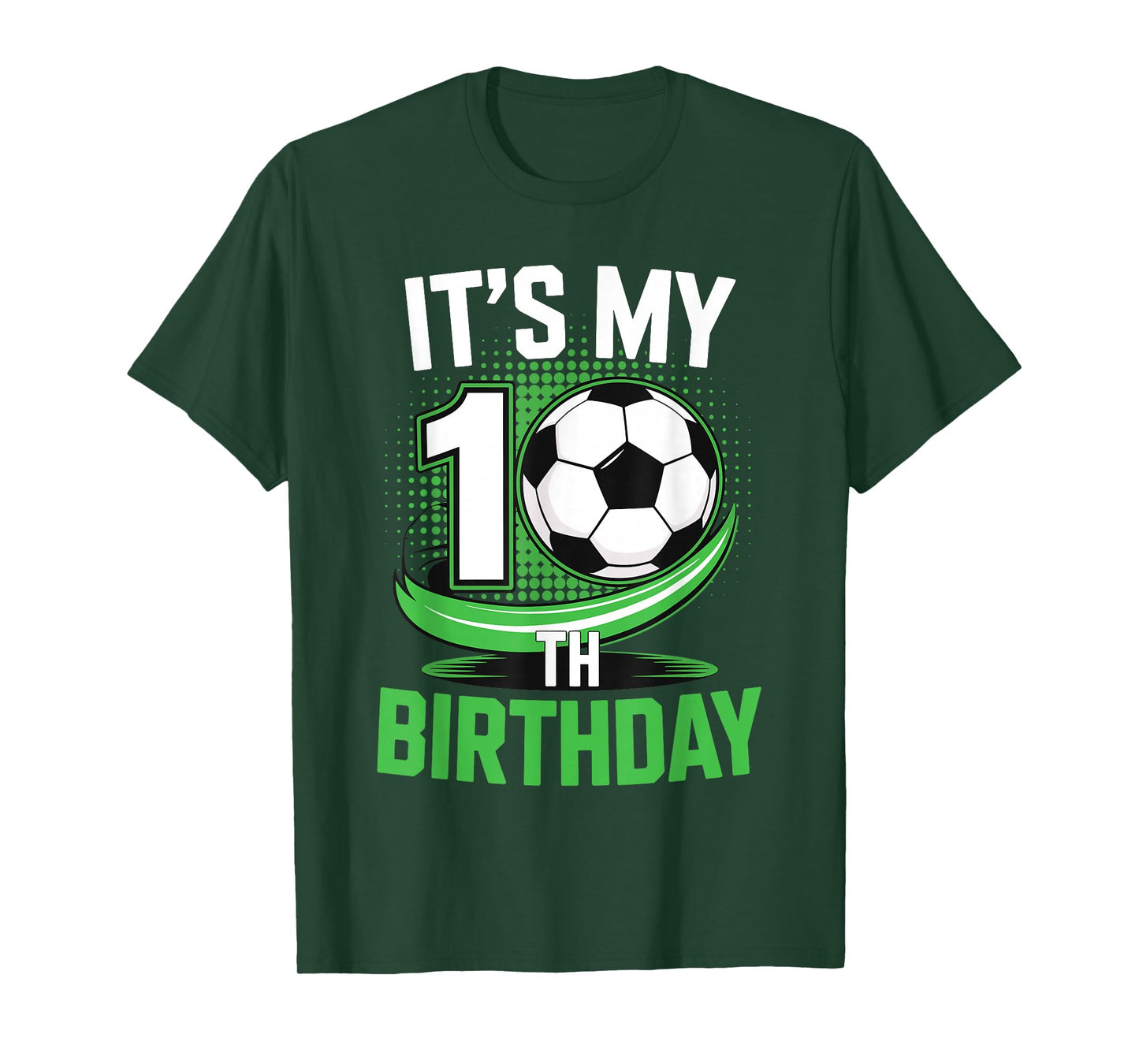 It's My 10th Birthday Soccer Ball T-Shirt