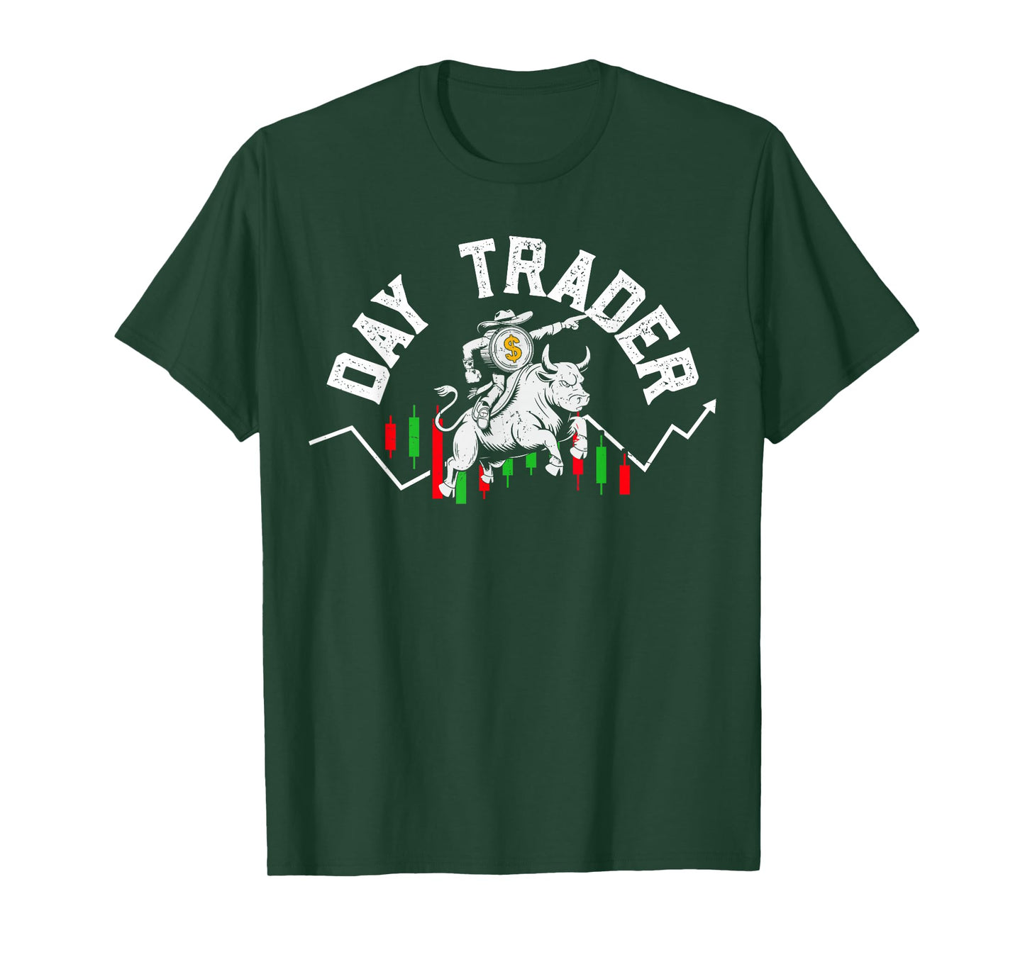 Day Trader - Stock Trading Crypto Money Investor T-Shirt