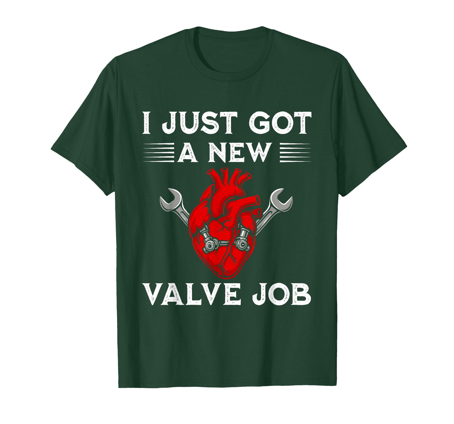 I Just Got A New Valve Job Heart Surgery Engine Pistons T-Shirt