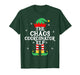 Chaos Coordinator Elf Christmas Family Funny Elf Squad Xmas T-Shirt