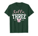 Hello Three Est 2023 3rd Birthday Girl Turning 3 T-Shirt
