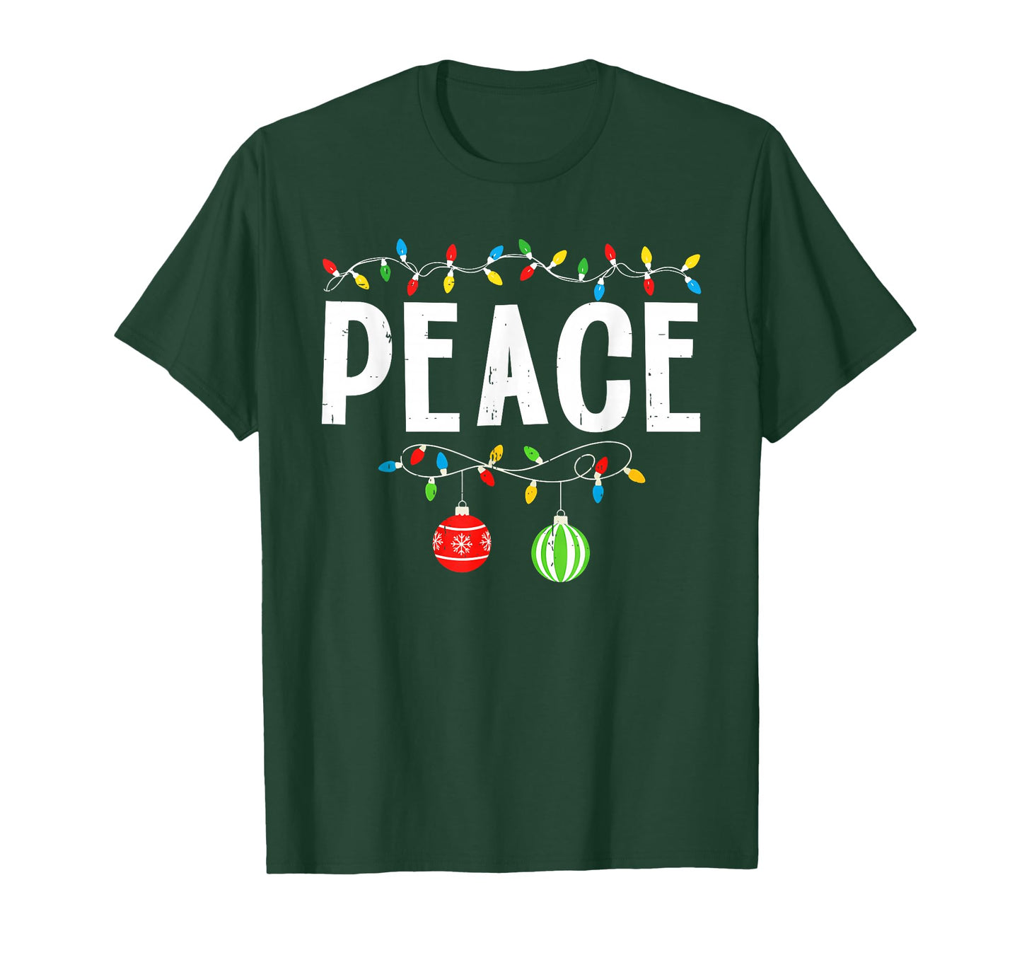 I Come in Peace Funny Matching Family Christmas Couple Xmas T-Shirt