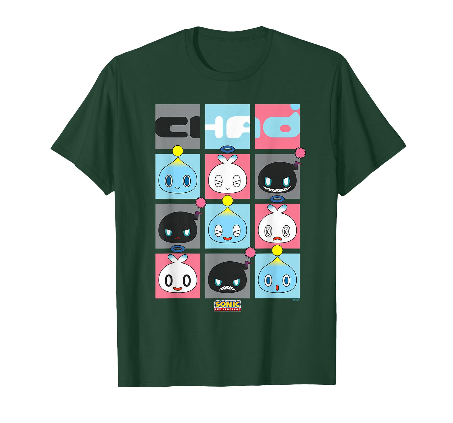 Sonic The Hedgehog - Chao Expressions T-Shirt