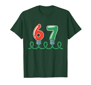 Funny 67 Christmas Shirt 67 Christmas Lights 67 Shirt Kids T-Shirt