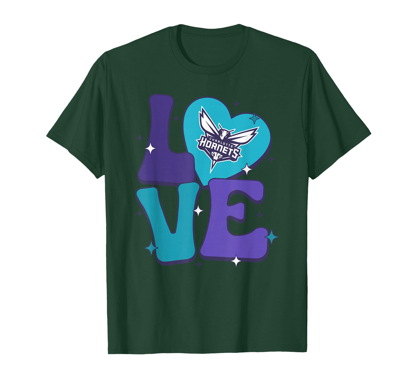 NBA Charlotte Hornets Valentine's Day Love T-Shirt