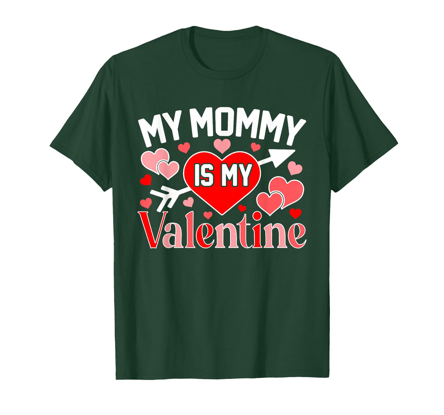 My Mommy is My Valentine Cute Heart Valentine's Day T-Shirt