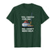 Funny TV Sports Yes I Watch Curling Fan Humor T-Shirt