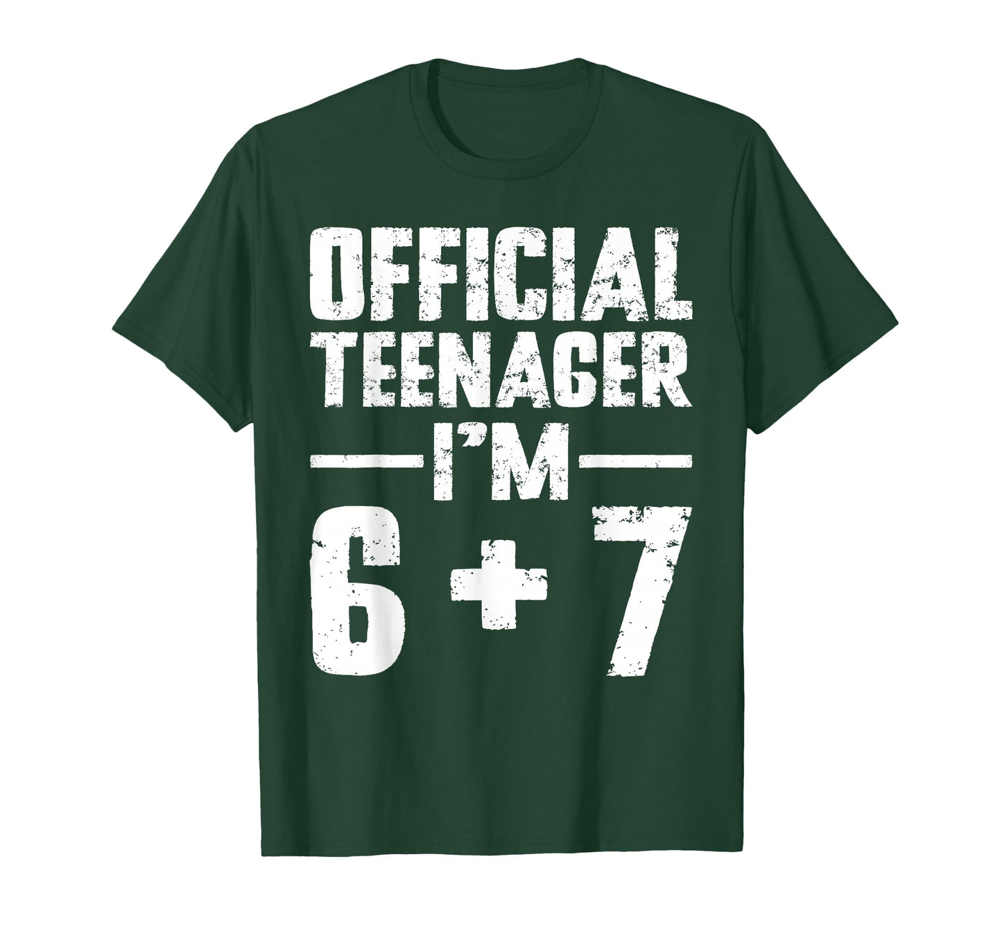 Official Teenager I'm 13th Birthday 6 7 Meme Six Seven Slang T-Shirt