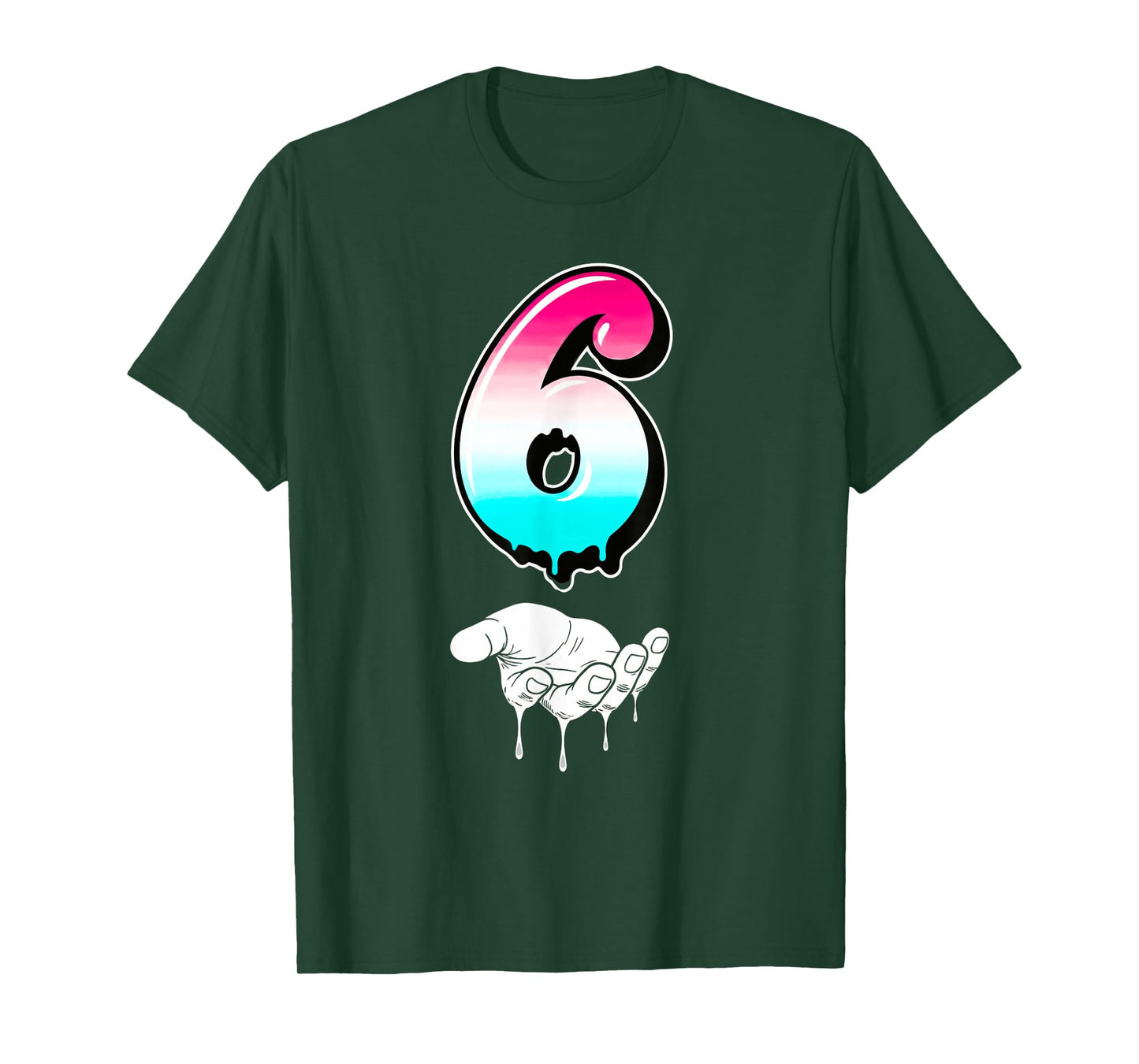 Cool Six Seven 6 7 Meme Gen Alpha Slang Costume Matching T-Shirt