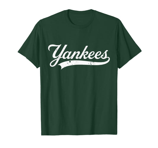 Yankees Vintage Retro Style, Classic 70s & 80s Yankees T-Shirt