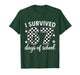 I Survived 67 Days of School Teachers Students T-Shirt