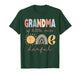 Grandma of Little Miss Onederful First Birthday Boho Rainbow T-Shirt