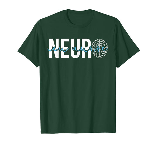 Neuro ICU Nurse Boho Neurology Intensive Care Unit T-Shirt