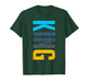 King Vertical Streetwear Matching Gamma Blue T-Shirt