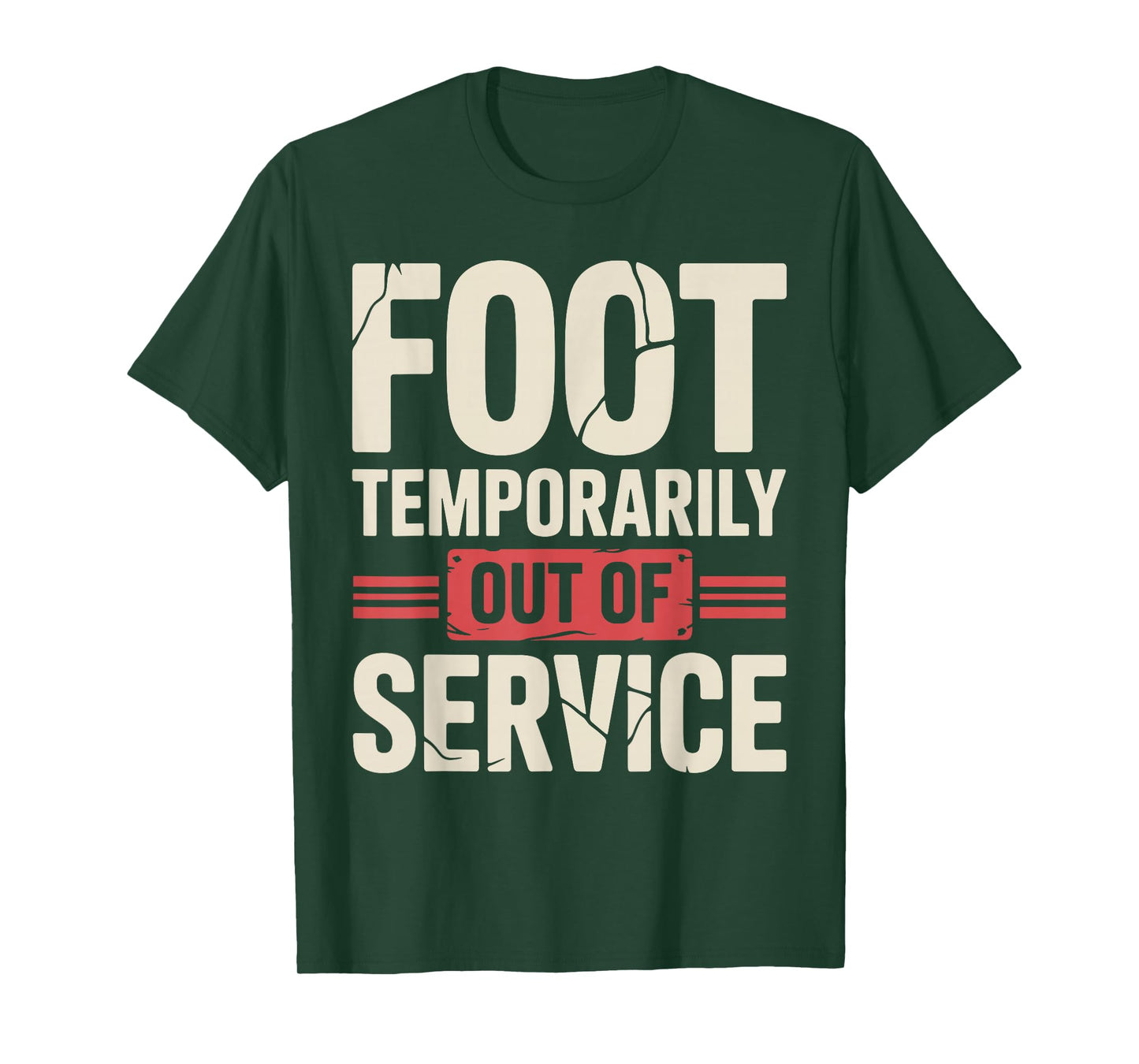 Funny Foot Surgery Art for Men Women Foot Surgery Recovery T-Shirt