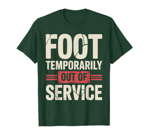 Funny Foot Surgery Art for Men Women Foot Surgery Recovery T-Shirt