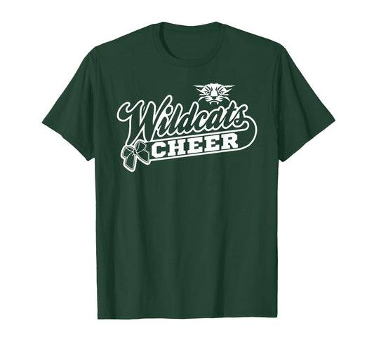 Cheer Wildcats School Spirit Fan Team T-Shirt