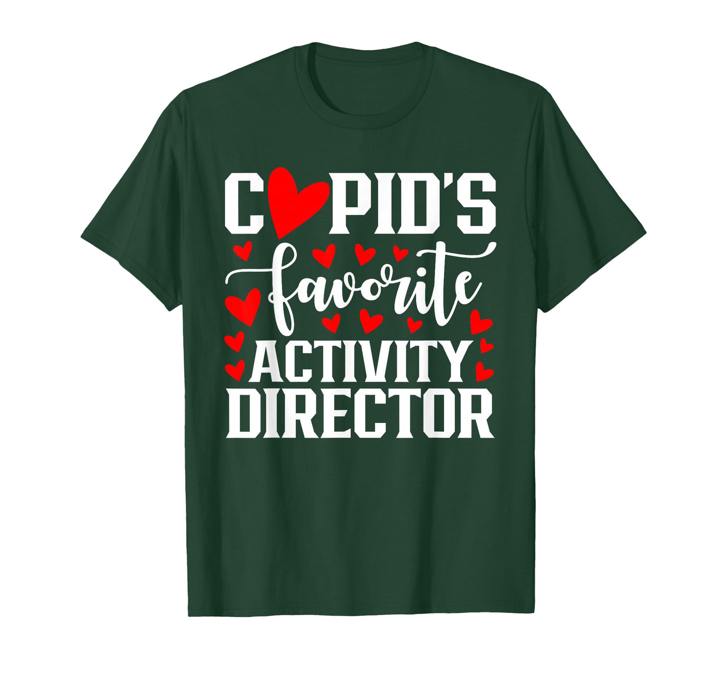 Cupid's Favorite Activity Director Heart Valentine's Day T-Shirt