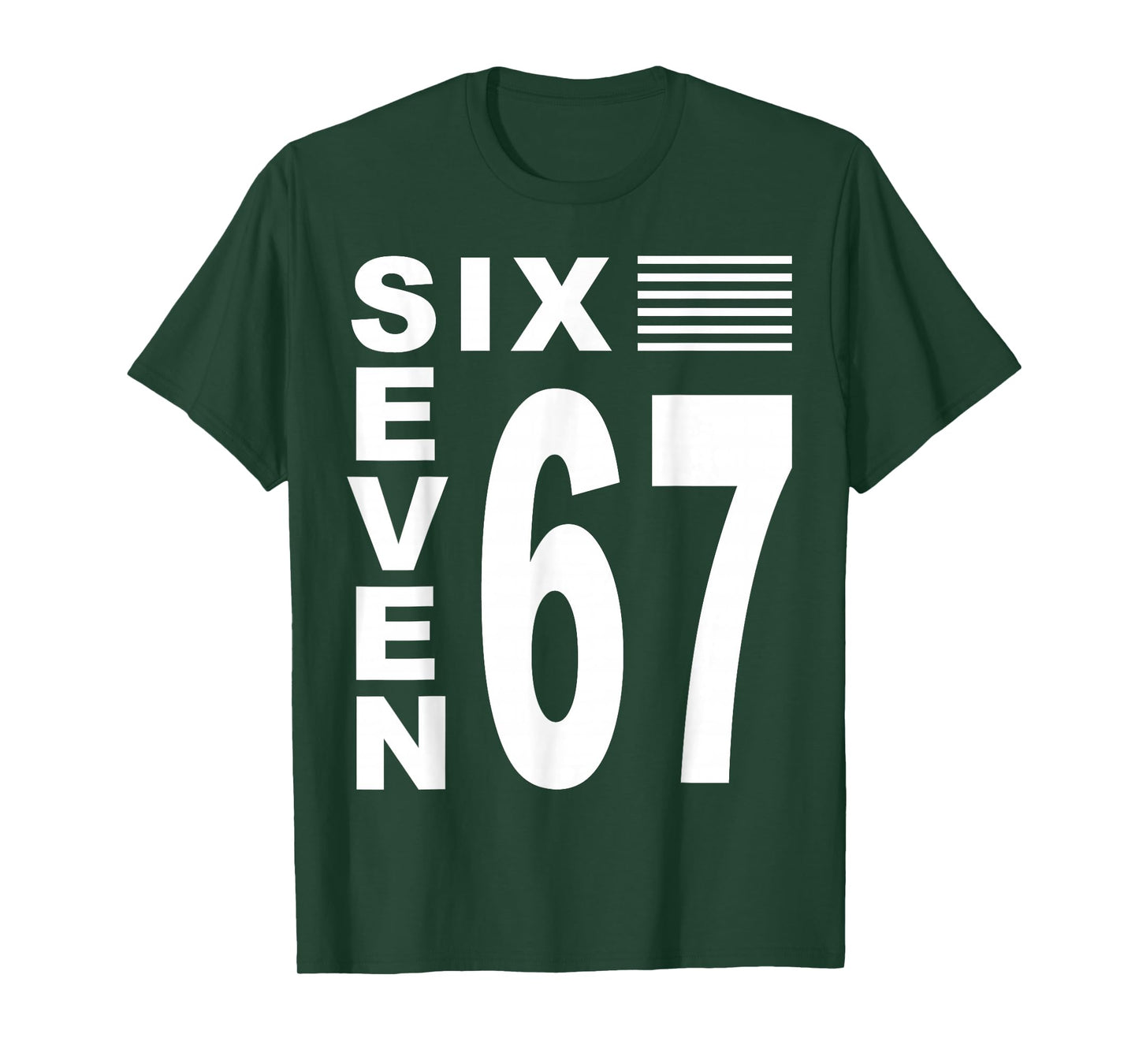 Funny Six Seven 6 7 Meme T-Shirt