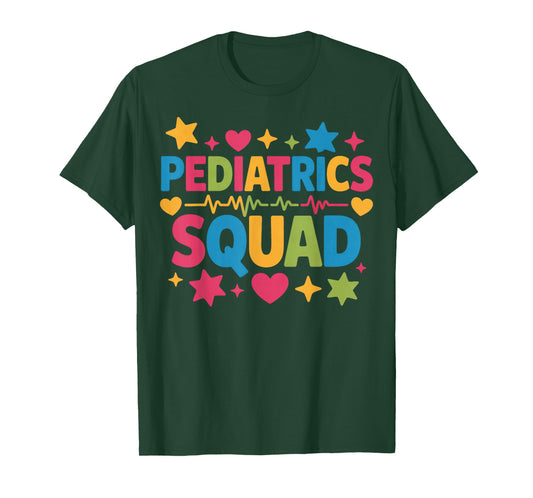 Pediatrics Squad Pediatrics Nurse Team Doctor Life T-Shirt