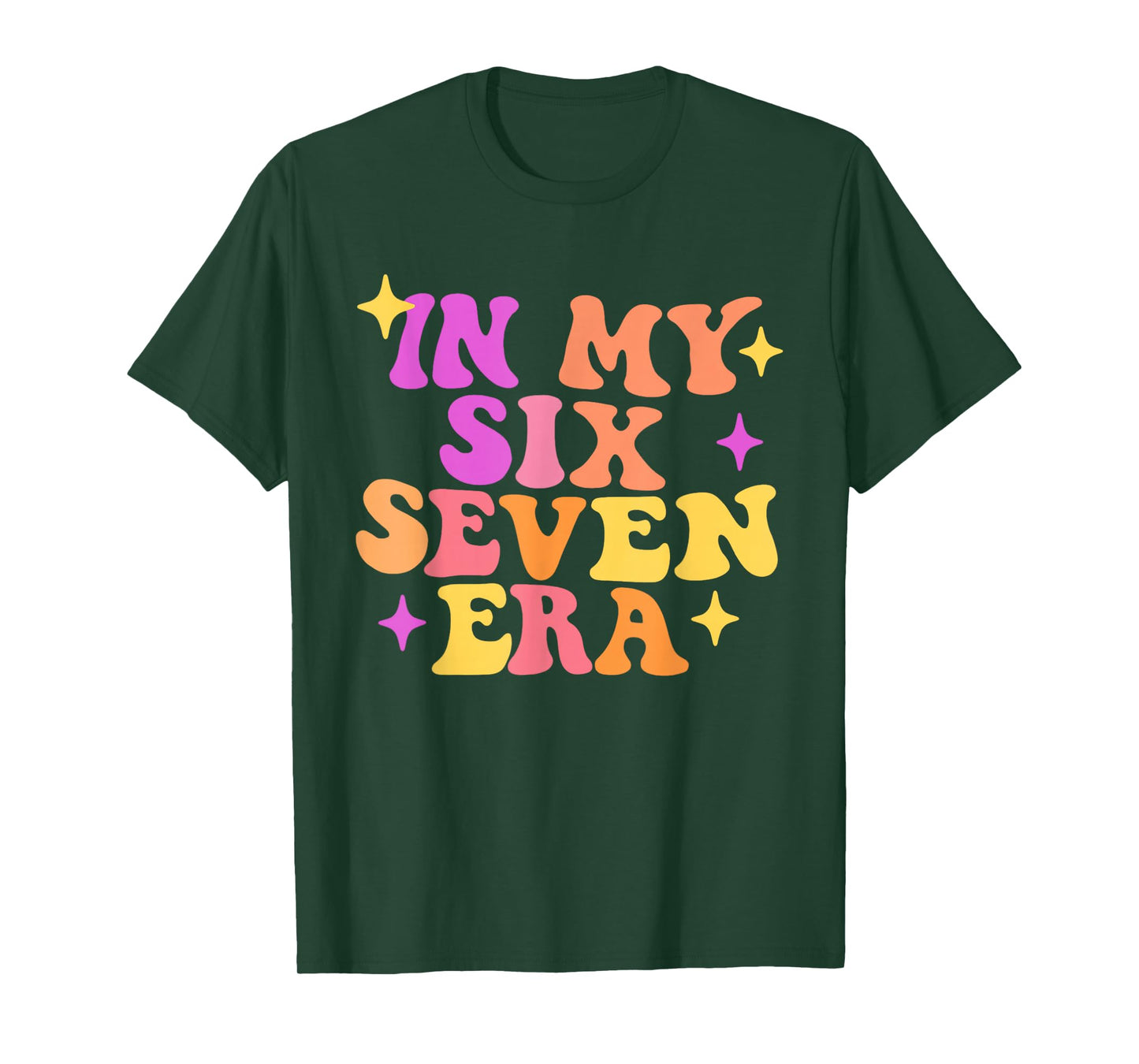 Funny in My Six Seven Era 67 Meme Six Seven Era Meme Tee T-Shirt