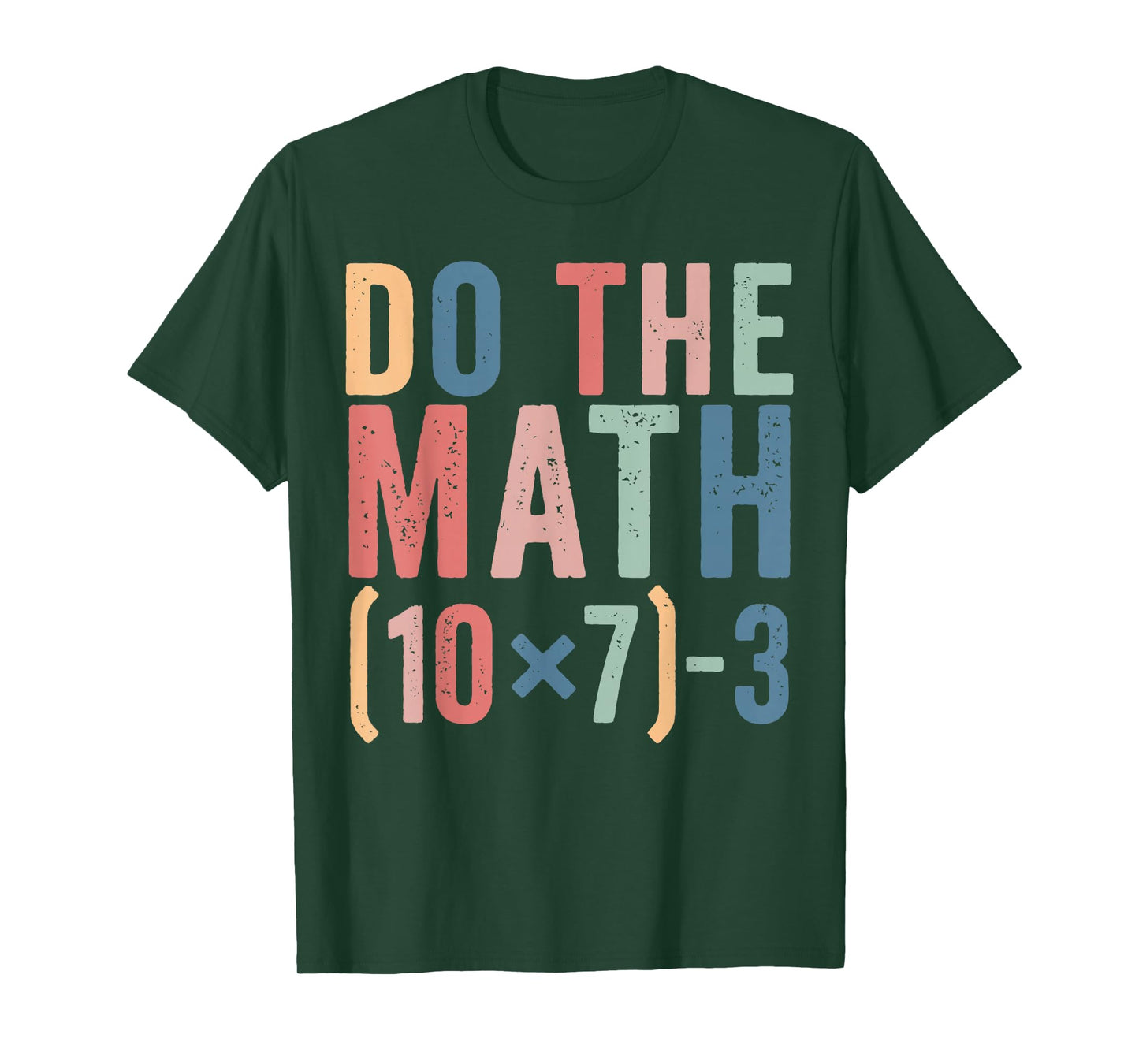 Do The Math 67 Teacher Meme Funny T-Shirt