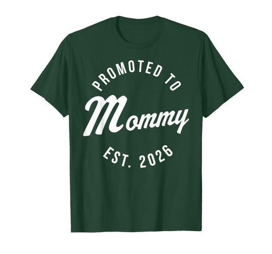 Cute 1st Time Mom EST 2026 New Mom New First Mothers Day T-Shirt