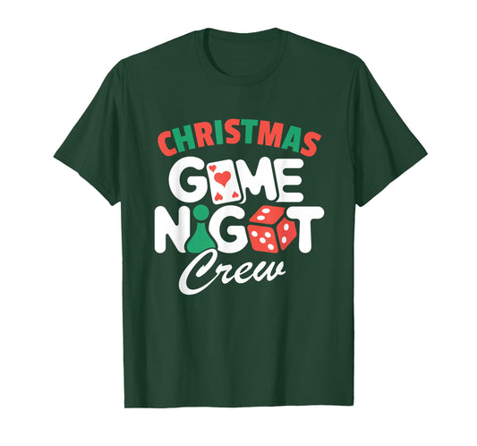 Matching Family Christmas Game Night Celebration T-Shirt