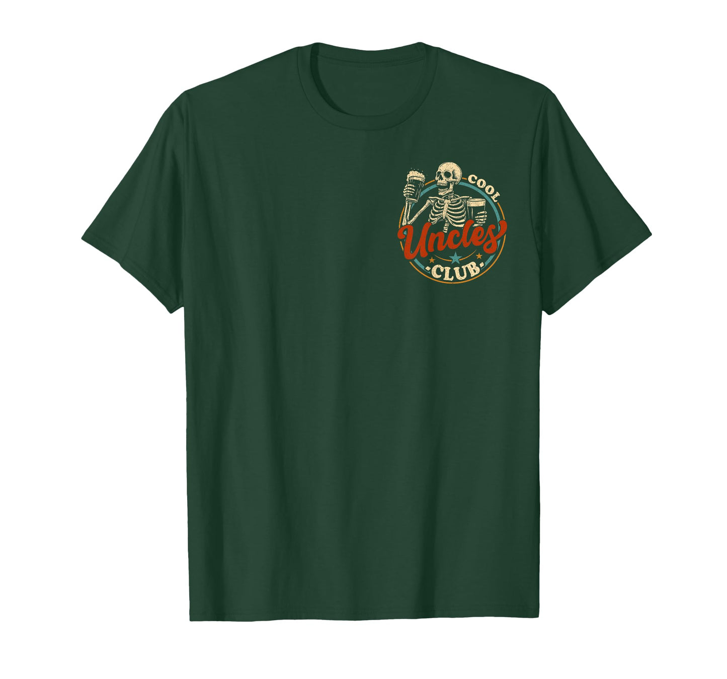 Uncle Skeleton Men Fathers Day T-Shirt