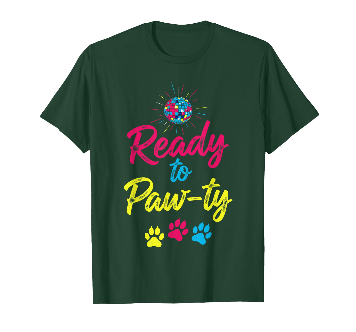 Happy Birthday Dog Shirt for Pet Lovers, Ready to Pawty T-Shirt