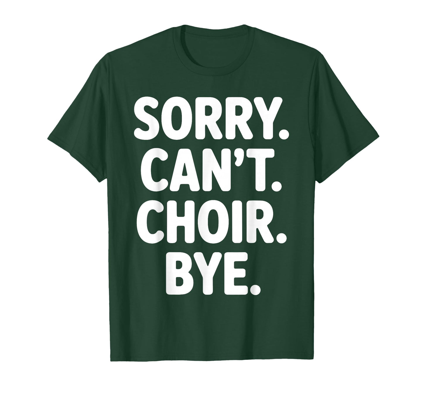 Funny Choir Art for Men Women Choir Director Sing Show Choir T-Shirt