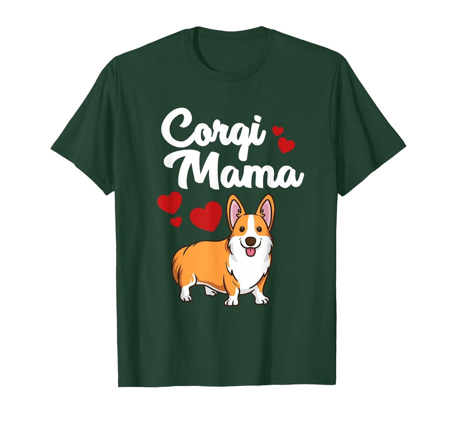 Cute Corgi Design for Women Girls Mom Dog Welsh Corgi Lovers T-Shirt