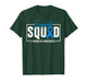 Support Squad Type 1 Diabetes Awareness Rainbow Blue Ribbon T-Shirt