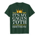 It's My Gaga's 70th Birthday Happy Birthday 70 Years Old T-Shirt