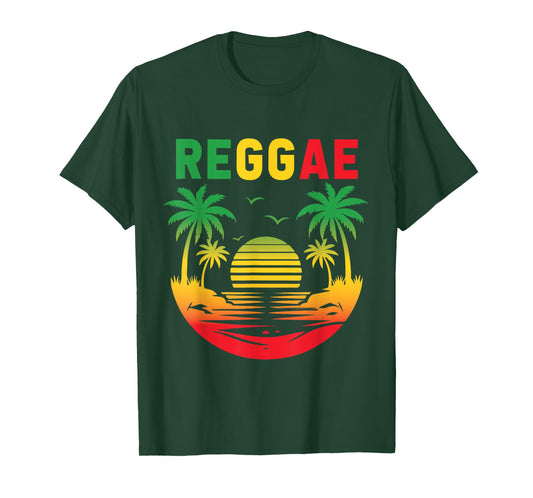 Rasta Reggae Music Jamaica Rastafari Roots Jamaican T-Shirt