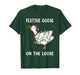 Vintage Funny Festive Goose on The Loose Christmas Humor T-Shirt