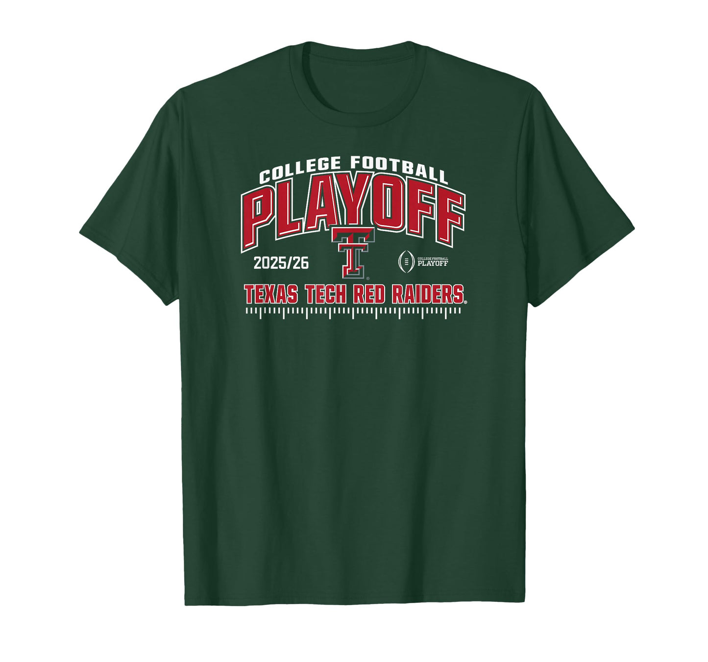 Texas Tech Red Raiders College Football Playoff CFP 2025-26 T-Shirt