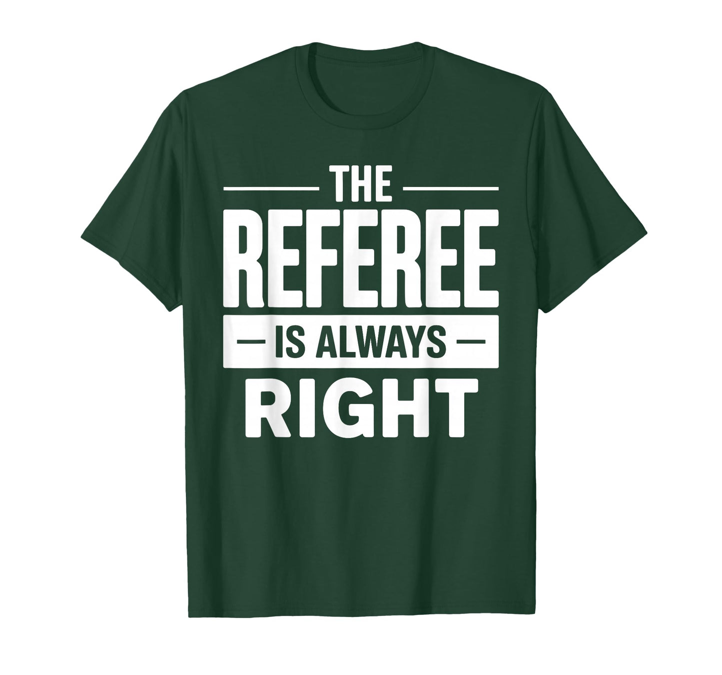 Cool Referee Design for Men Women Reffing Sports Ref Referee T-Shirt