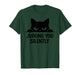 Black Cat for Cat Lover Mom Dad Cat Judging You Silently T-Shirt