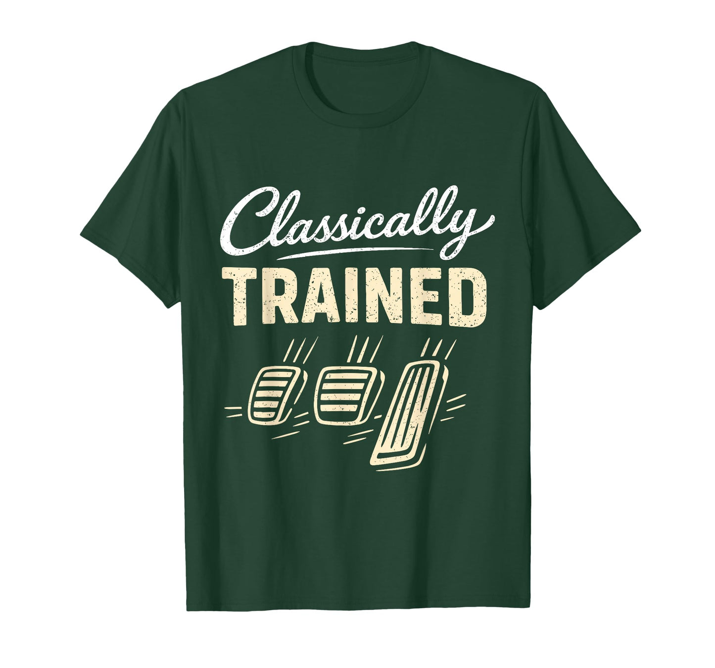 Classically Trained Car Guy Racing Gear Manual Driver T-Shirt