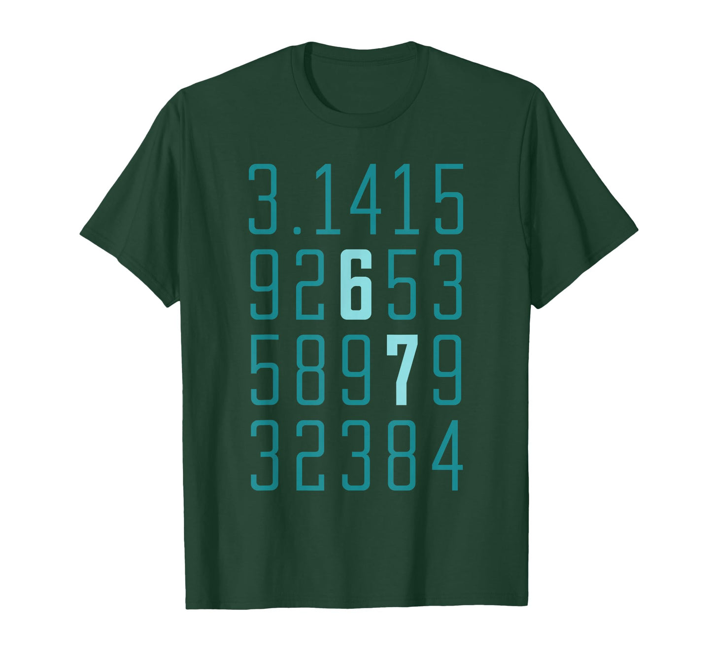 67 Pi Math Meme Slang Funny Six Seven Science Math Teacher T-Shirt